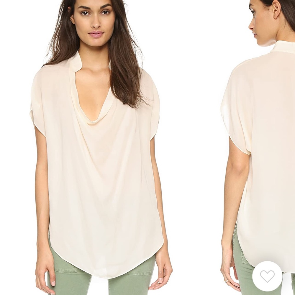 Haute Hippie Colman Cowl Blouse